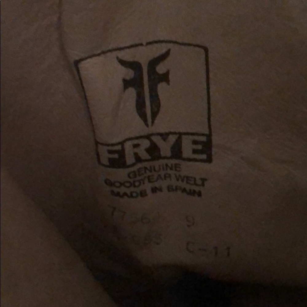Frye Dorado brown leather riding boots sz 9M - Picture 8 of 12
